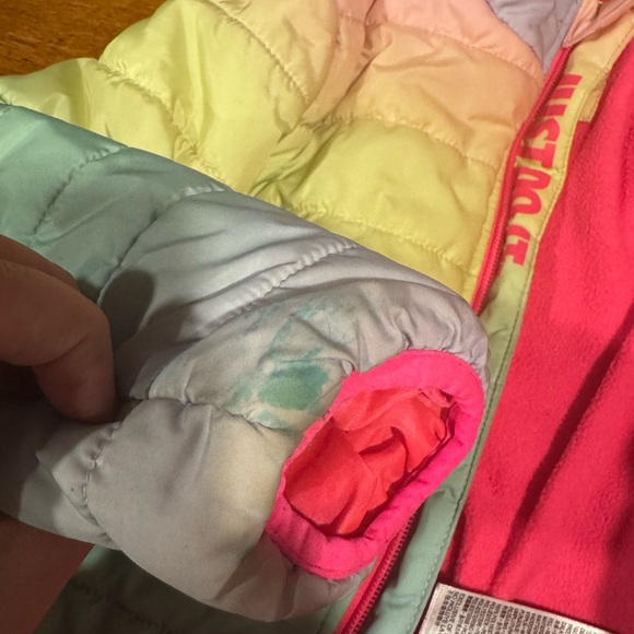 Nike Kids' Rainbow Ombre midweight Puffer Jacket - Picture 5 of 7